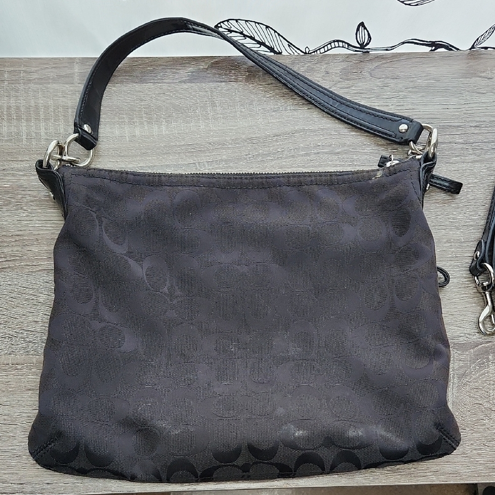 Coach Black Shoulder Bag